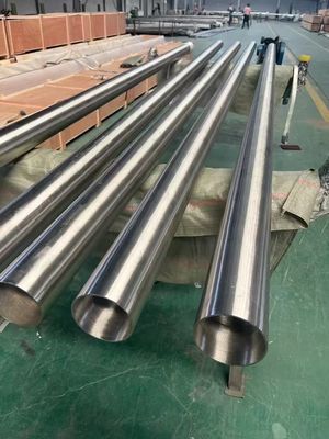 1/2 OD 5.5 Titanium Welded Pipes ASME B36.19 ASTM B862 Polished Acid Surface