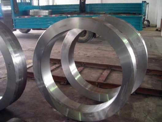 Split Ring 15mm Titanium Forgings Gr9 ASTM B381 Heat Resistance